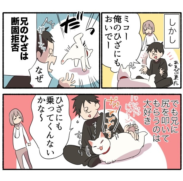 逃げ出す猫に“ガーンッ” 久川はる(@hisakawa_haru)