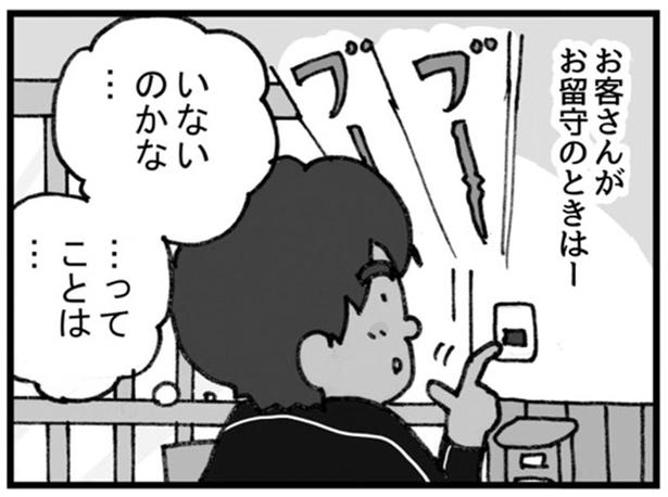 お留守のときは