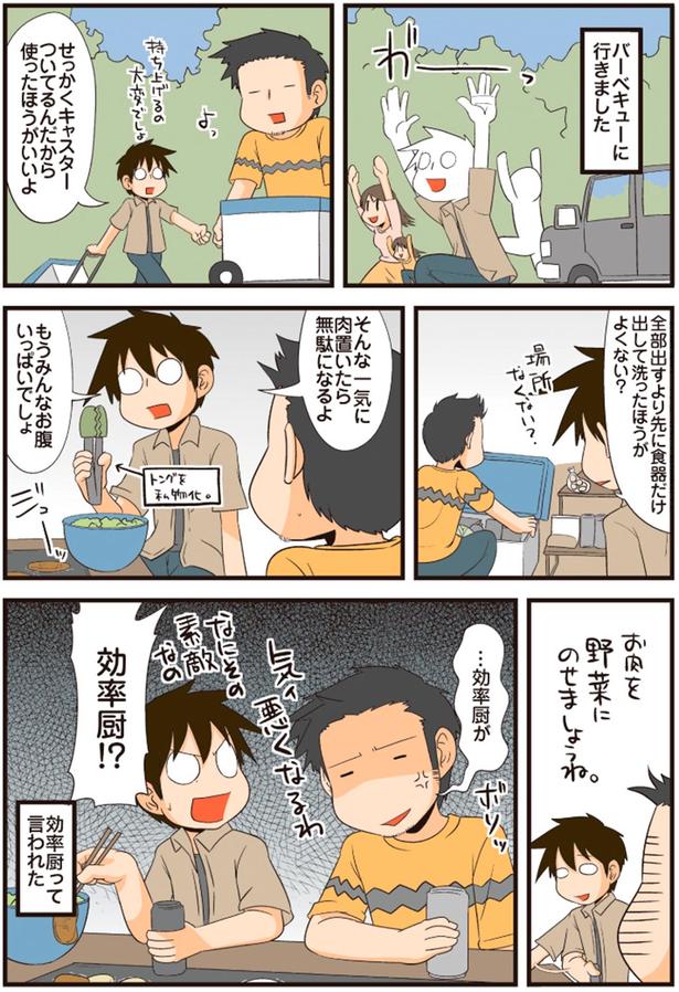 バーベキューに行きました