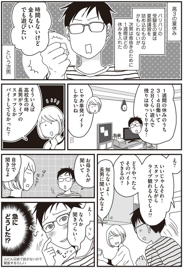 次男初めてのバイト （C）月野まる／KADOKAWA