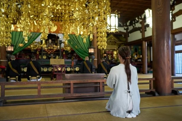 静寂の本能寺でのおつとめ
