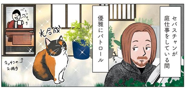 優雅にパトロール （C）かんさび／KADOKAWA