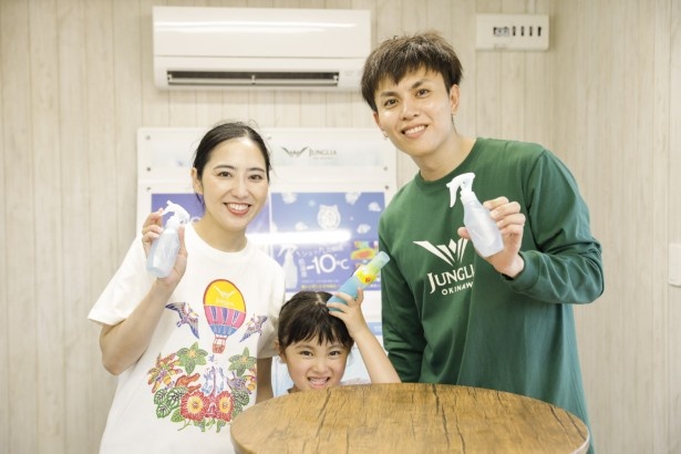 ビオレ協賛のテスターをぜひ試してみて! 撮影:樋口涼