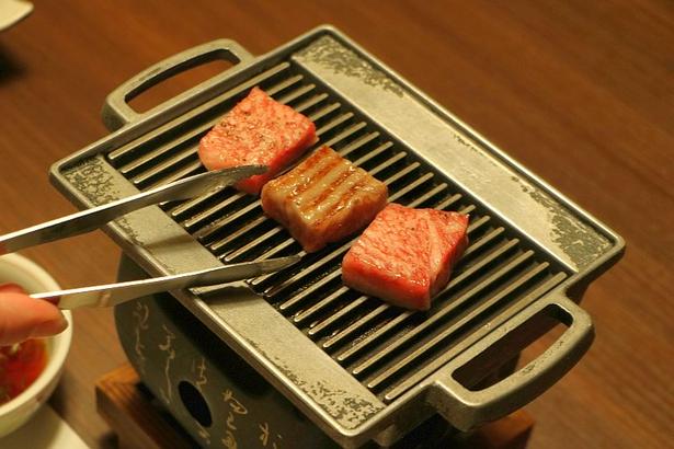 ミニステーキはとろけるような口当たり!