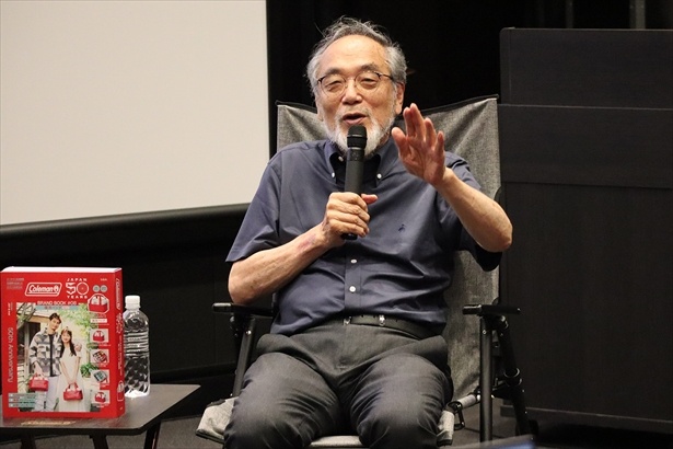 自然と子育ての関係について語る汐見稔幸さん