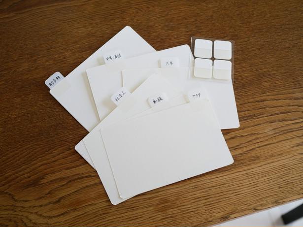 ポイントは細かく分けすぎないこと▶写真を収納しました (C)asasa