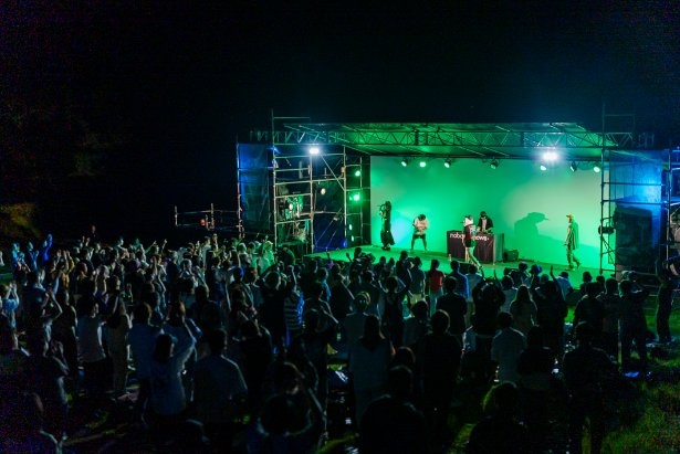 フェスを盛り上げるアーティストのライブパフォーマンス