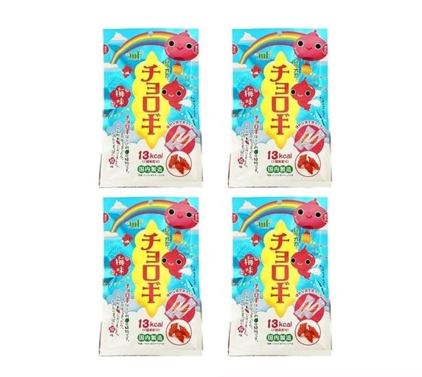 チョロギ 梅味 27g 4袋セット 村岡 ムラオカ 個包装 おつまみ 梅酢味 国内製造 カリカリ 食感 保存食 おやつ おせち常備 人気菓子