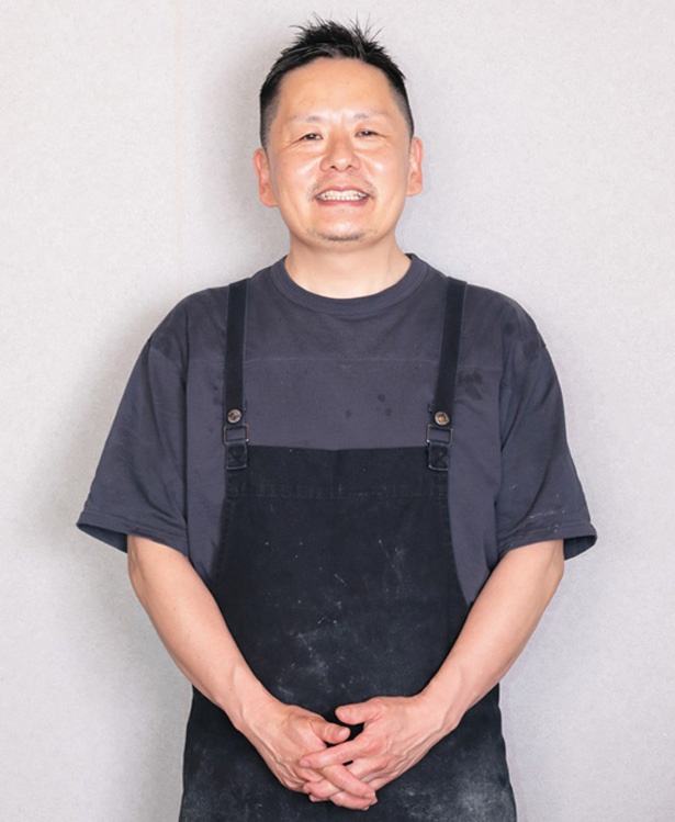 「麺㐂色」店主の分部(わけべ)さん 撮影＝EDWARD.K