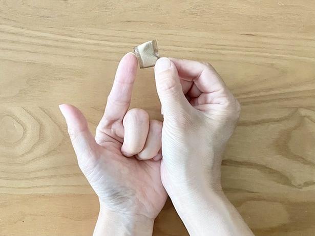 絆創膏がはがれるストレスから解放！（▶使うものは？） 撮影／さわ子