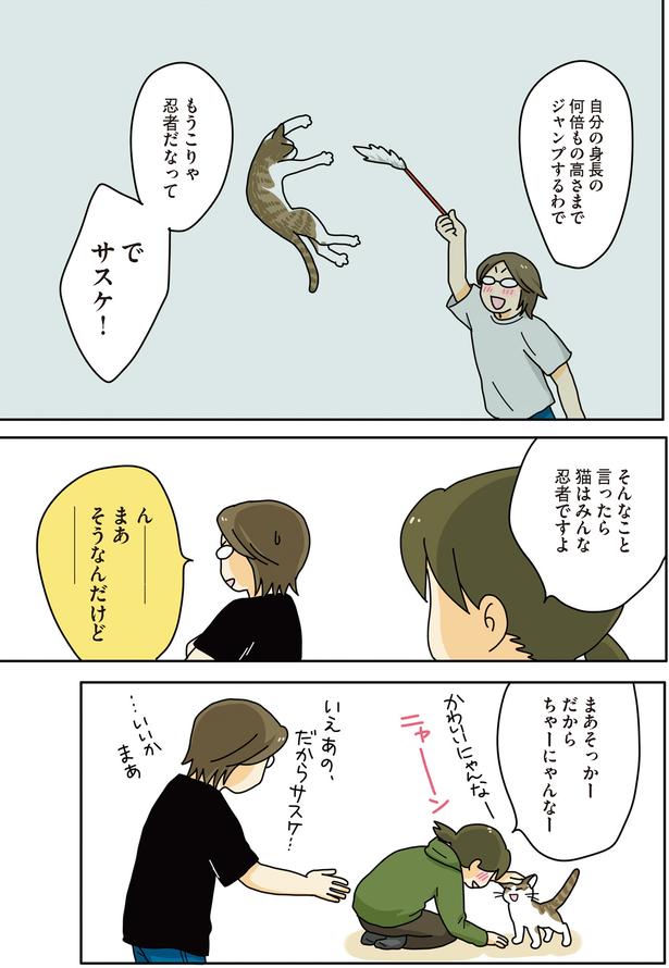 忍者だなって （C）ねこゆうこ／KADOKAWA
