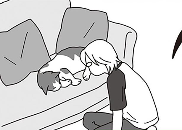 具合悪そう… （C）ねこゆうこ／KADOKAWA
