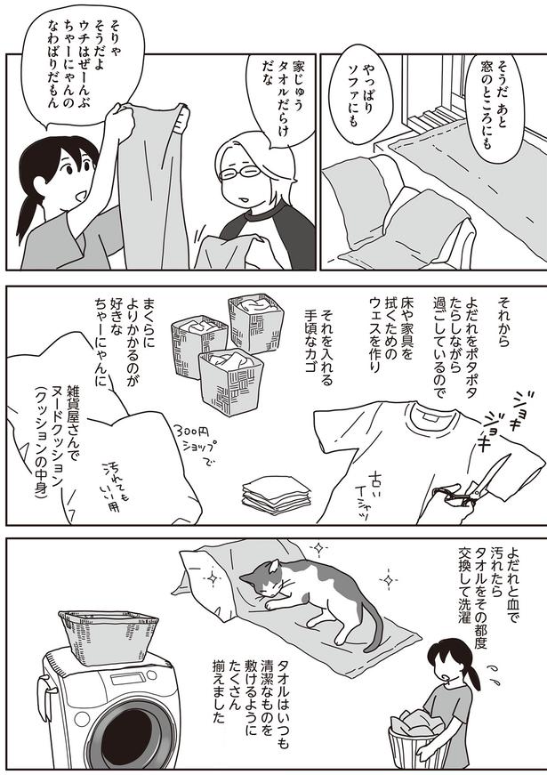 家じゅうタオルだらけだな （C）ねこゆうこ／KADOKAWA