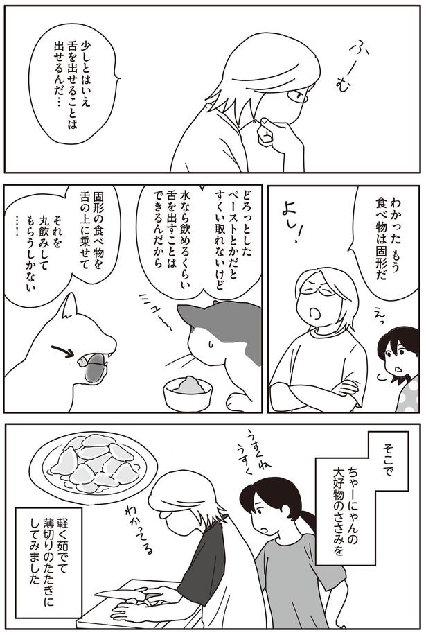 でもどうやって食べたんだろうな （C）ねこゆうこ／KADOKAWA