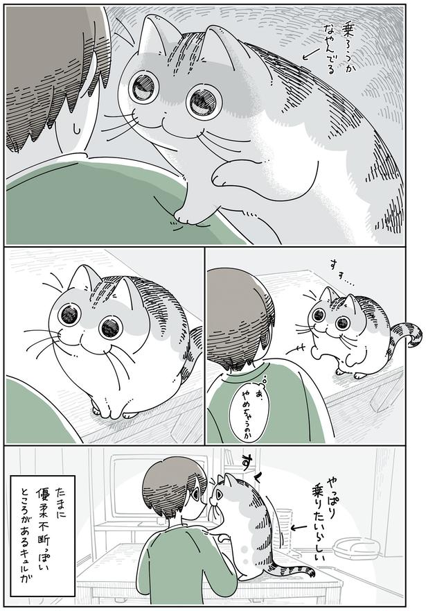 たまに優柔不断っぽい
