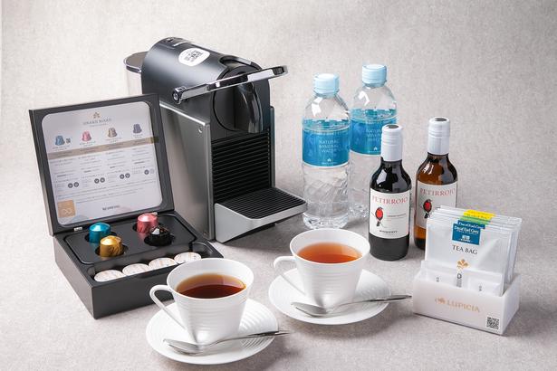 ノンカフェインハーブティーもそろっている