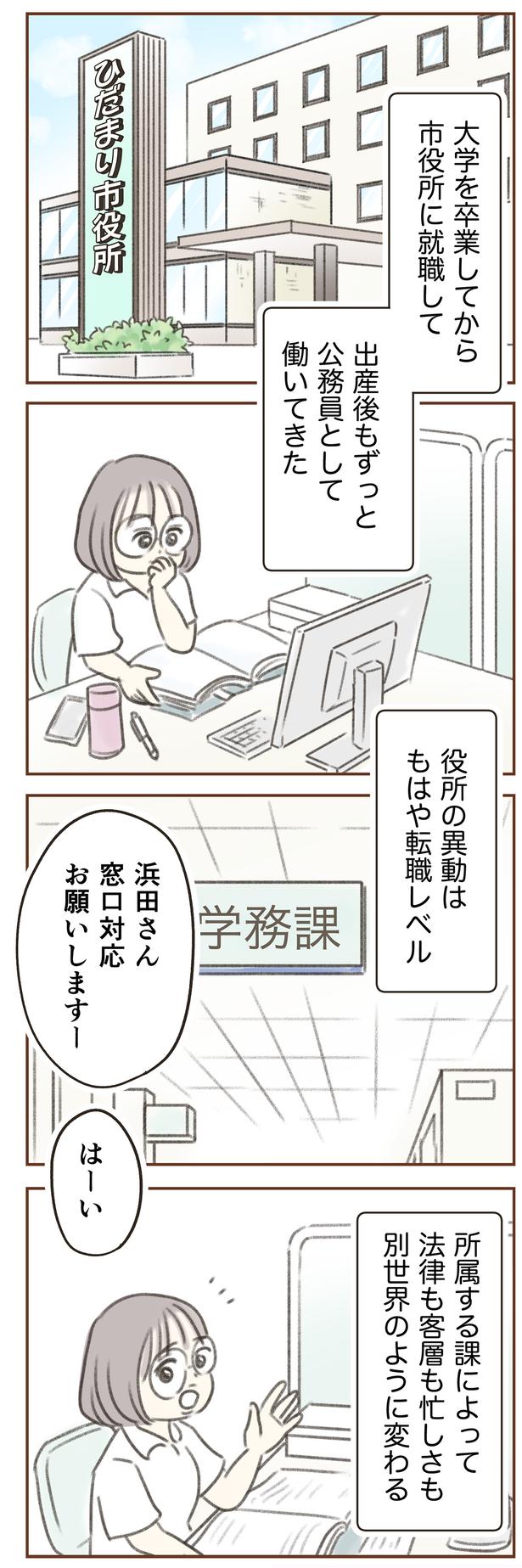 市役所に就職して （C）ゆむい／しゅふＪＯＢ
