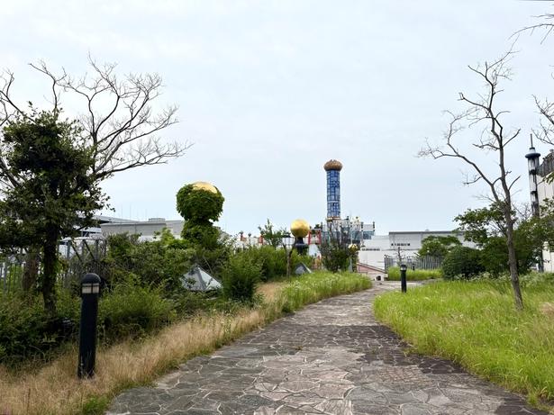 自然たっぷりの「開放緑地」