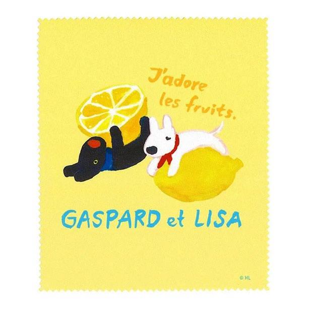 「ポリッシングクロス フルーツ(レモン)」(528円)