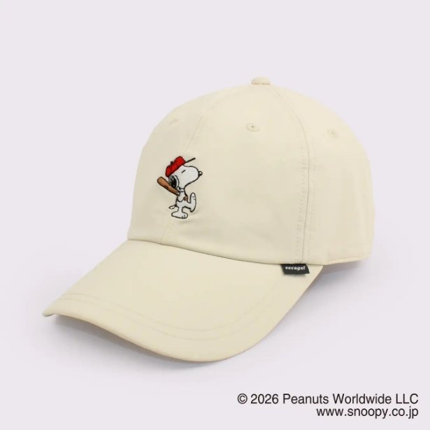 「コカゲルPEANUTS CAP solid」(7590円)ベージュ