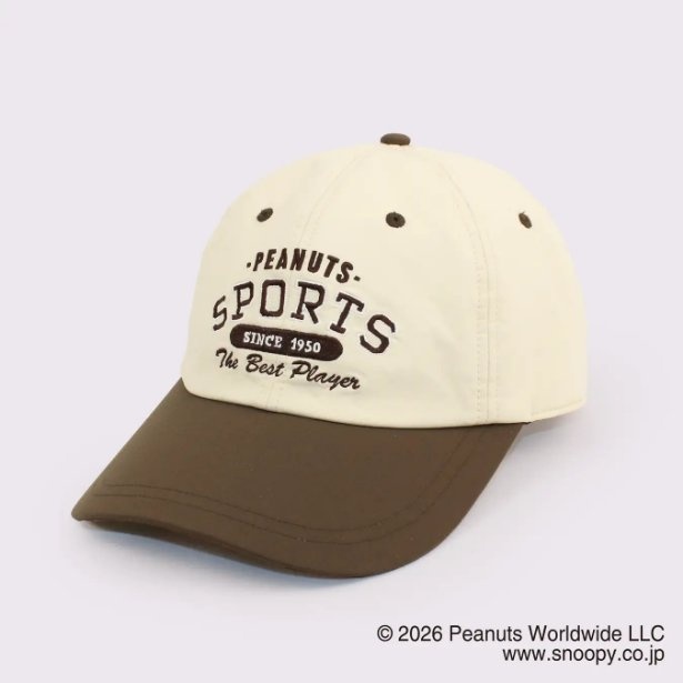 「コカゲルPEANUTS CAP Bi color」(7590円)ベージュ