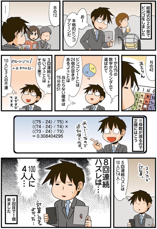 ビンゴをしました （C）よしたに／KADOKAWA