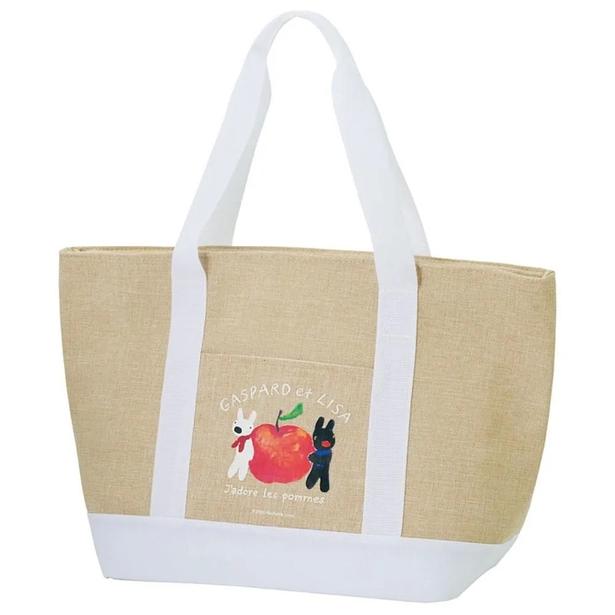  「麻風保冷トートショッピングバッグ」(2860円)
