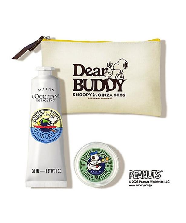 ＜ロクシタン＞「SNOOPY ベストセラーキット GINZA 2026 I」(5280円)