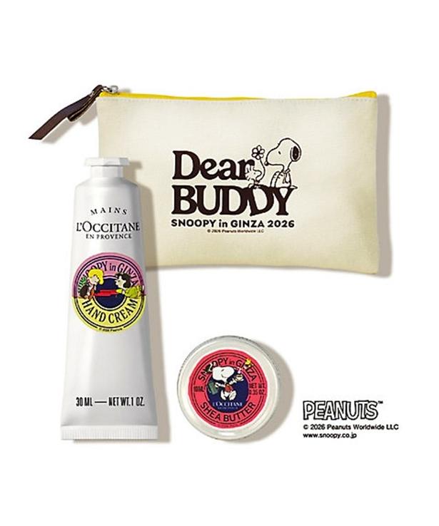 ＜ロクシタン＞「SNOOPY ベストセラーキット GINZA 2026 II」(5280円)