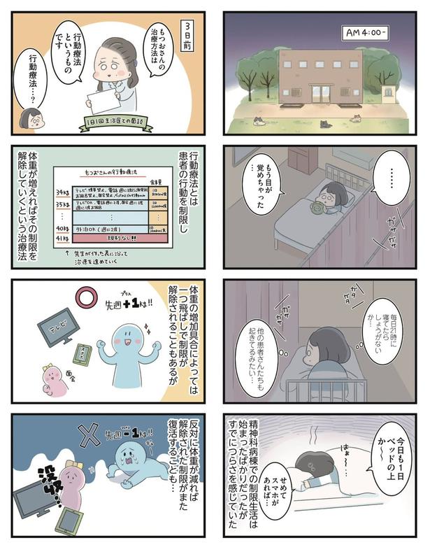 『高校生のわたしが精神科病院に入り自分のなかの神様とさよならするまで』第14話『精神科病院への入院』(1／9)