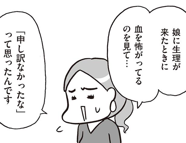 血を怖がってるのを見て…