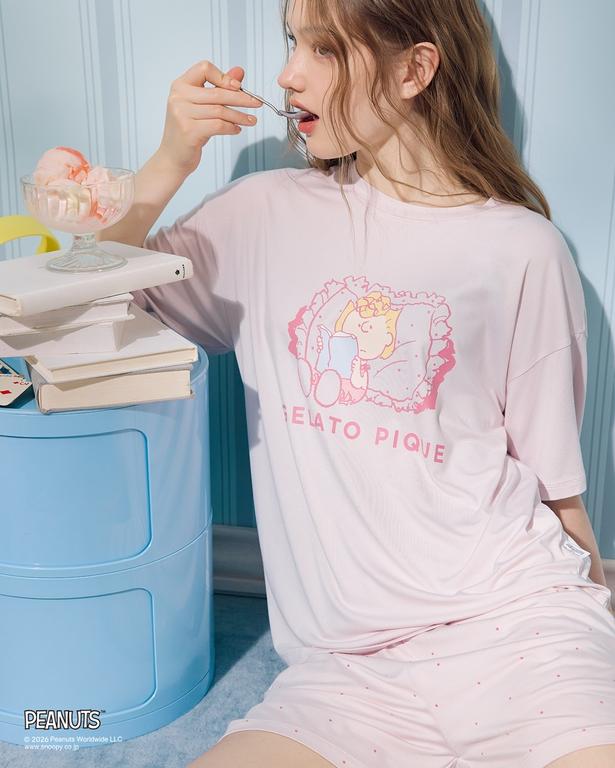 「ワンポイントTシャツ(ピンク)」(5390円)