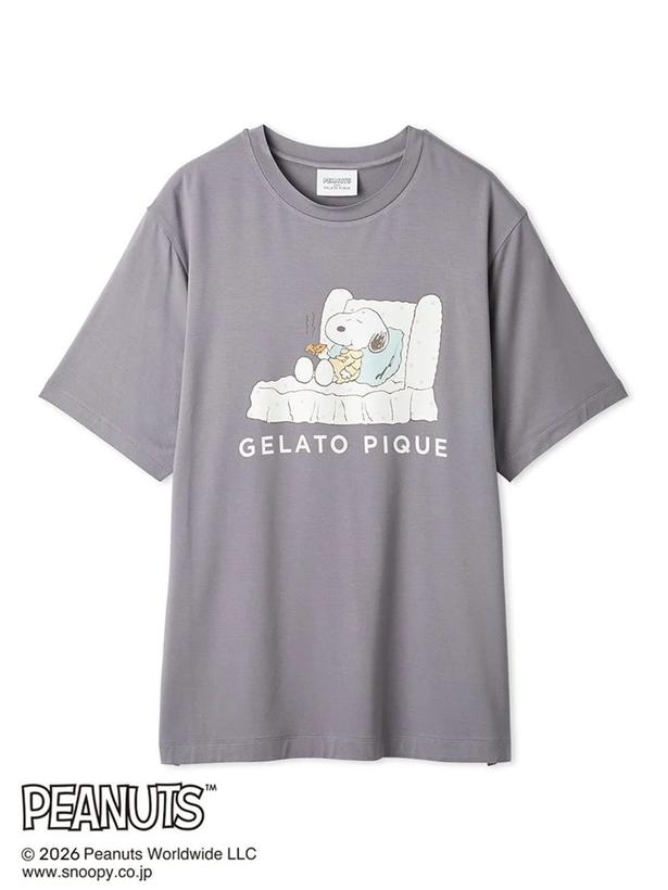 「HOMME ワンポイントTシャツ(グレー)」(6490円)