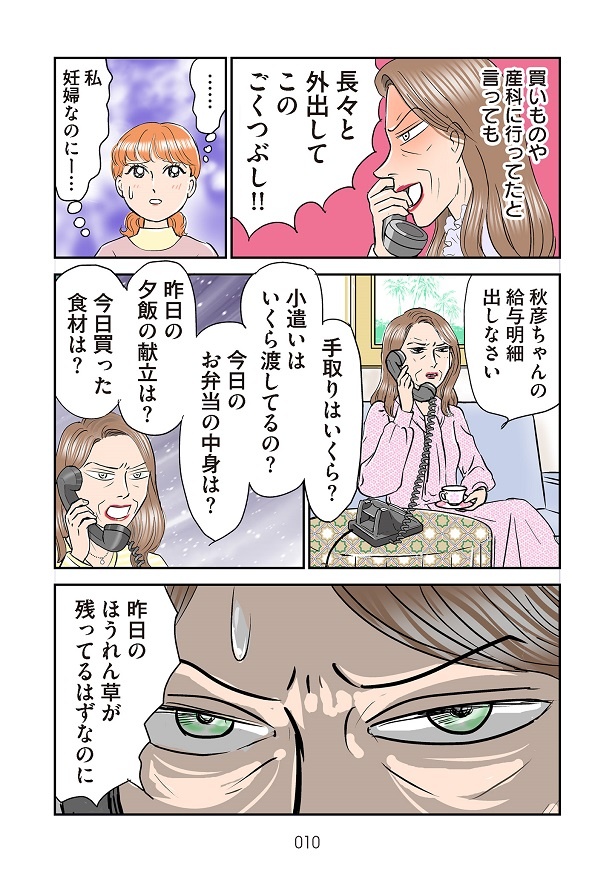 新婚当初から生活に口を出してきていた義母