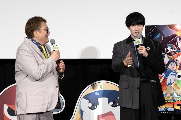 「新劇場版☆ケロロ軍曹 復活して速攻地球滅亡の危機であります！」初日舞台あいさつより