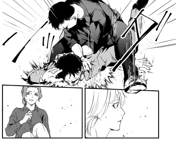 犯人を予想する漫画「仮門」P192 鳩ヶ森(@hatogamori)