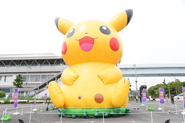 ピカチュウの巨大バルーン