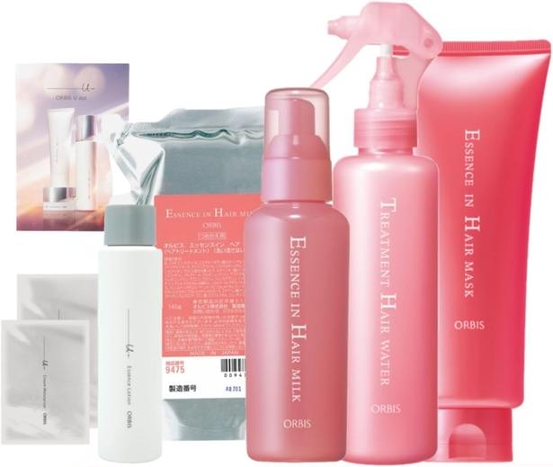 ORBISヘアミルクトータルケア＆医薬部外品オルビスユードットミニローションセット