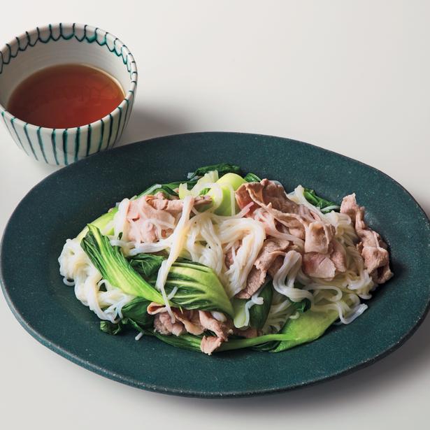 しゃぶしゃぶつけ麺 レシピ考案／小田真規子　撮影／鈴木泰介