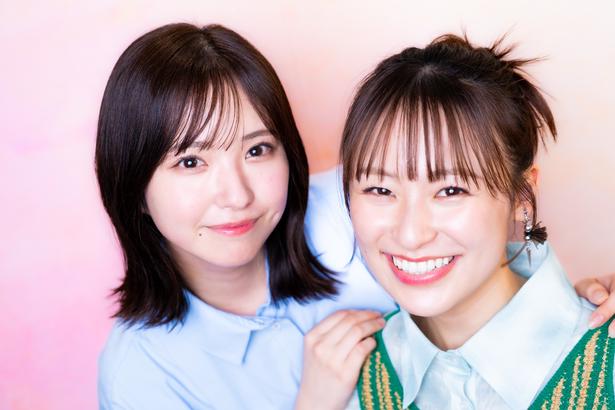 “町中華三期生”としての意気込みを語った(左から)谷口彩菜、鈴木美羽