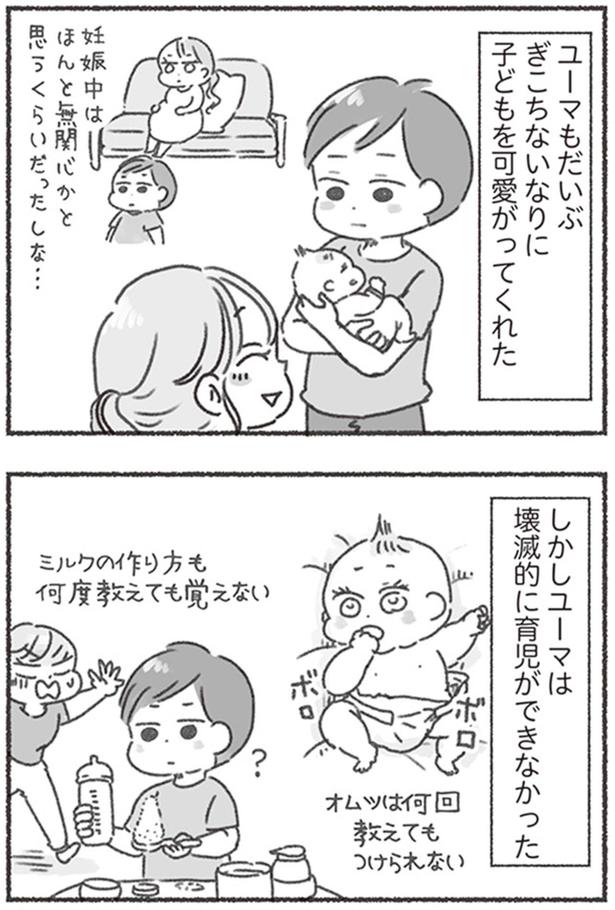 壊滅的に育児ができなかった （C）アゴ山、鳥頭ゆば／KADOKAWA