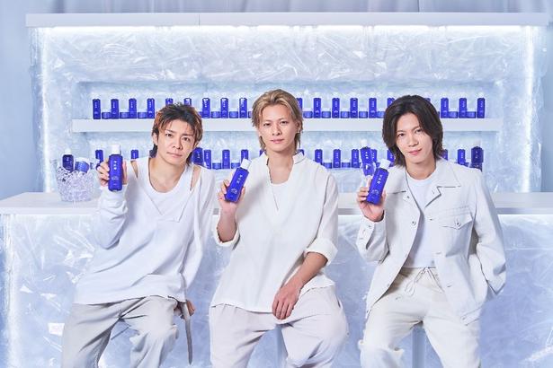 “冷やし雪肌精”体感POP-UP「SEKKISEI COOLING LOUNGE」に来場したNumber_i