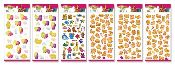 会場先行発売の新作「うるぷくシール」全6種、“うるうる”と“ぷっくり”が特徴