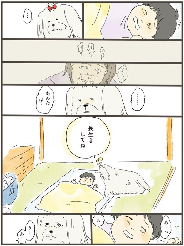 あんたは…長生きしてね （C）中山有香里／KADOKAWA