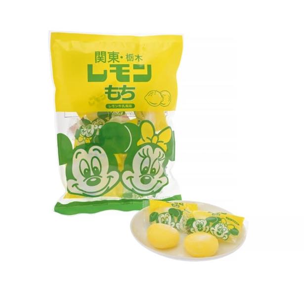 レモン牛乳風味のひと口サイズのおもち「レモンもち」(500円)も登場している