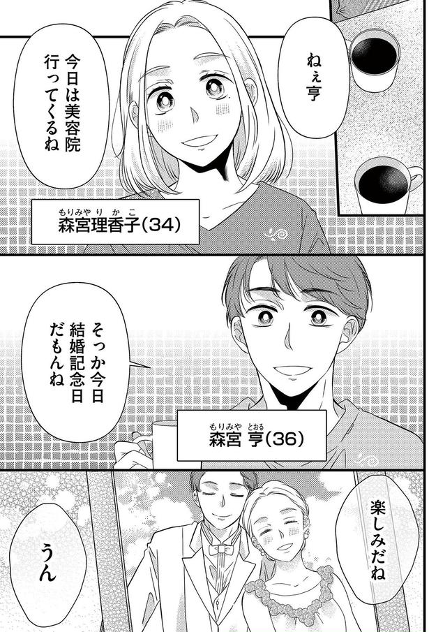 今日結婚記念日だもんね