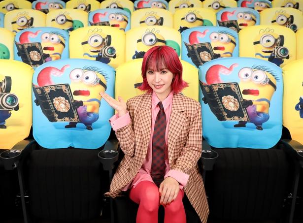 【写真を見る】2度目の特別支配人就任となったLiSA