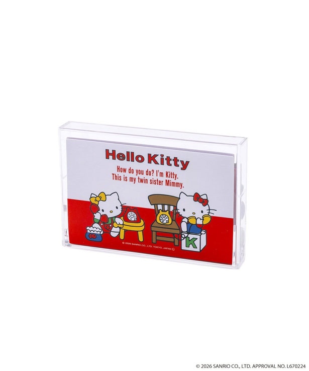 ケースの裏面デザインもキュート! (C)2026 SANRIO CO., LTD. APPROVAL No.L670224
