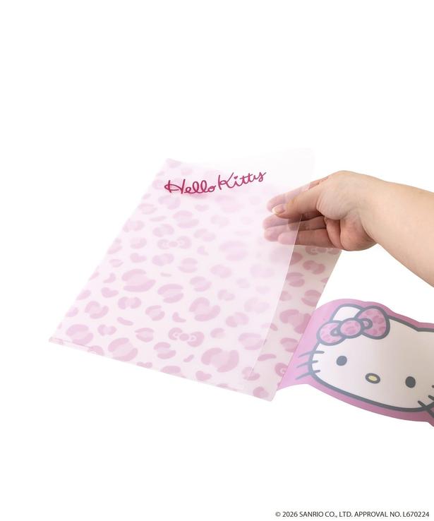 ピンクカラーのファイルを開くとこんな感じ (C)2026 SANRIO CO., LTD. APPROVAL No.L670224
