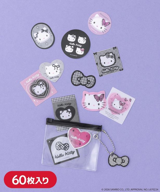 「クリアケース付きステッカーセット」(330円) (C)2026 SANRIO CO., LTD. APPROVAL No.L670224